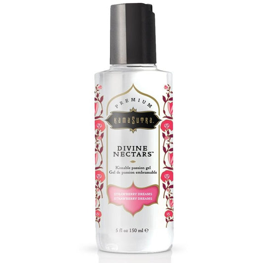 KAMASUTRA - LUBRICANTE DIVINE NECTARS SUEÑO DE FRESA 150 ML