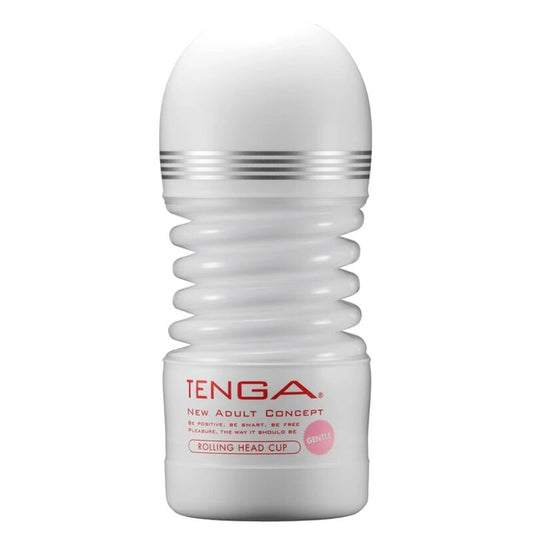 TENGA - MASTURBADOR DURO CON CABEZA GIRATORIA