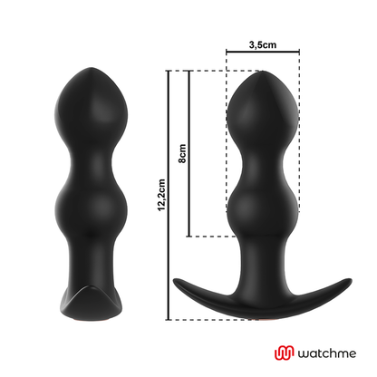 ANBIGUO - WATCHME REMOTE CONTROL PLUG ANAL VIBRATOR TIBERIO