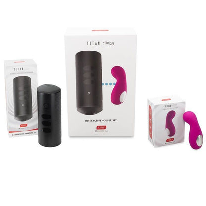 KIIROO - SET DE PAREJAS TITAN Y CLIONA LILA