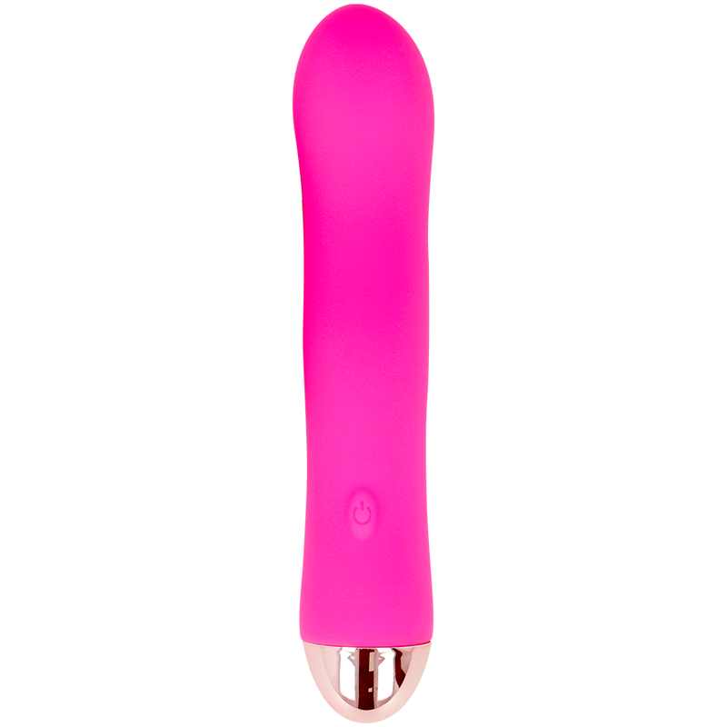 DOLCE VITA - VIBRADOR RECARGABLE DOS COLORES ROSA 7 VELOCIDADES