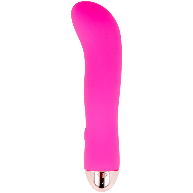 DOLCE VITA - VIBRADOR RECARGABLE DOS COLORES ROSA 7 VELOCIDADES