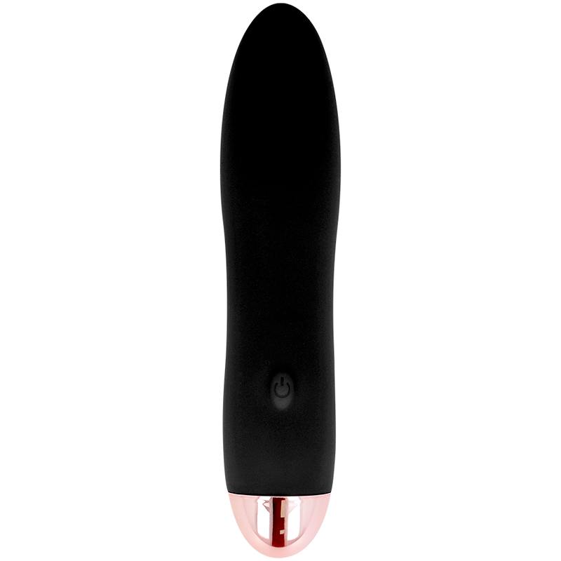 DOLCE VITA - VIBRADOR RECARGABLE CUATRO NEGRO 7 VELOCIDADES