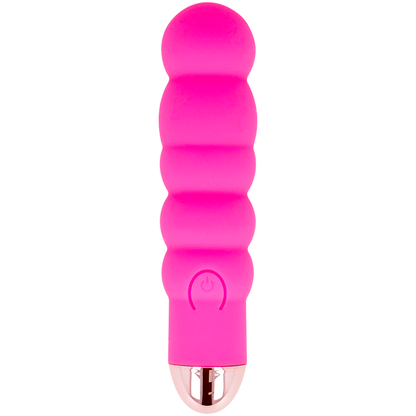 DOLCE VITA - RECHARGEABLE VIBRATOR SIX PINK 7 SPEEDS