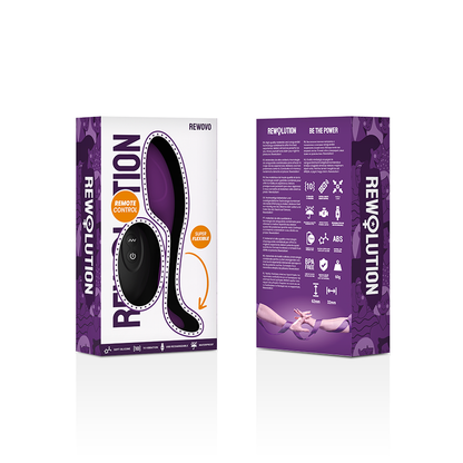 REWOLUTION - CONTROL REMOTO DEL HUEVO VIBRADOR REWOVO