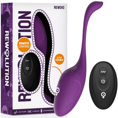 REWOLUTION - CONTROL REMOTO DEL HUEVO VIBRADOR REWOVO