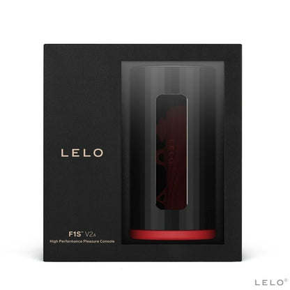 LELO - MASTURBADOR F1S V2 CON TECNOLOGÍA SDK ROJO - NEGRO