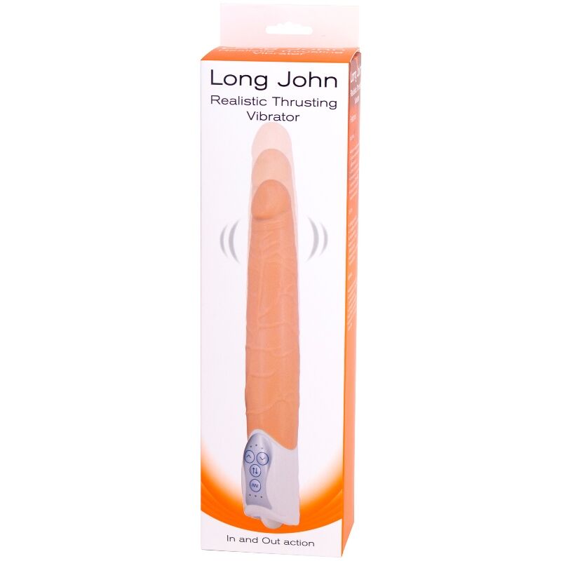 SIETE CREACIONES - VIBRADOR REALISTA UP&amp;DOWN LONG JOHN