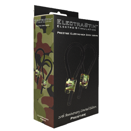 ELECTRASTIM - ANILLOS PARA EL PENE AJUSTABLES ELECTRALOOPS PRESTIGE CAMUFLAJE