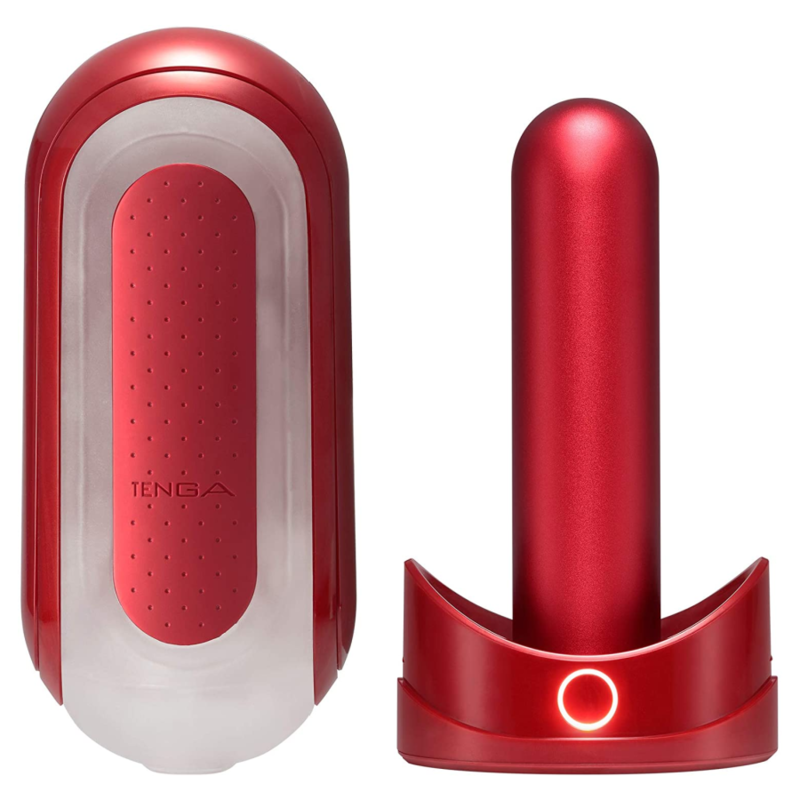 TENGA - FLIP 0 ZERO RED WITH HEATER