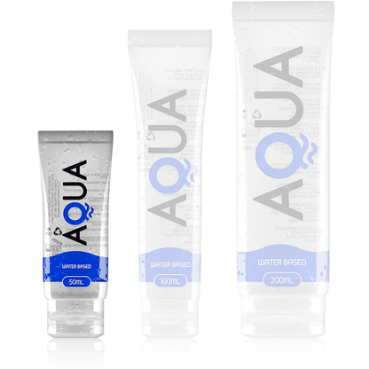 AQUA QUALITY - LUBRICANTE A BASE DE AGUA 50 ML