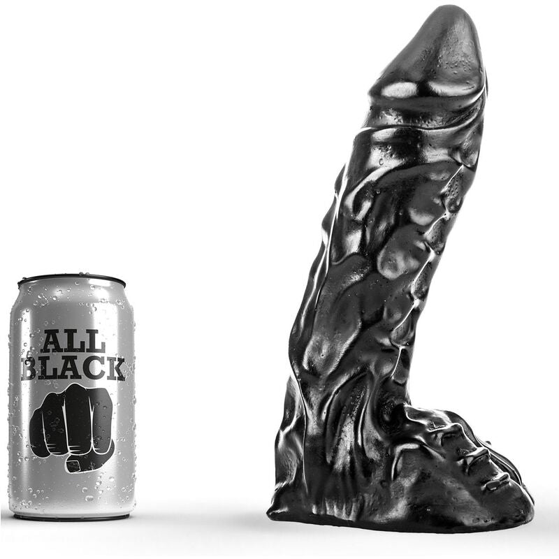 TODO NEGRO - DILDO 23 CM