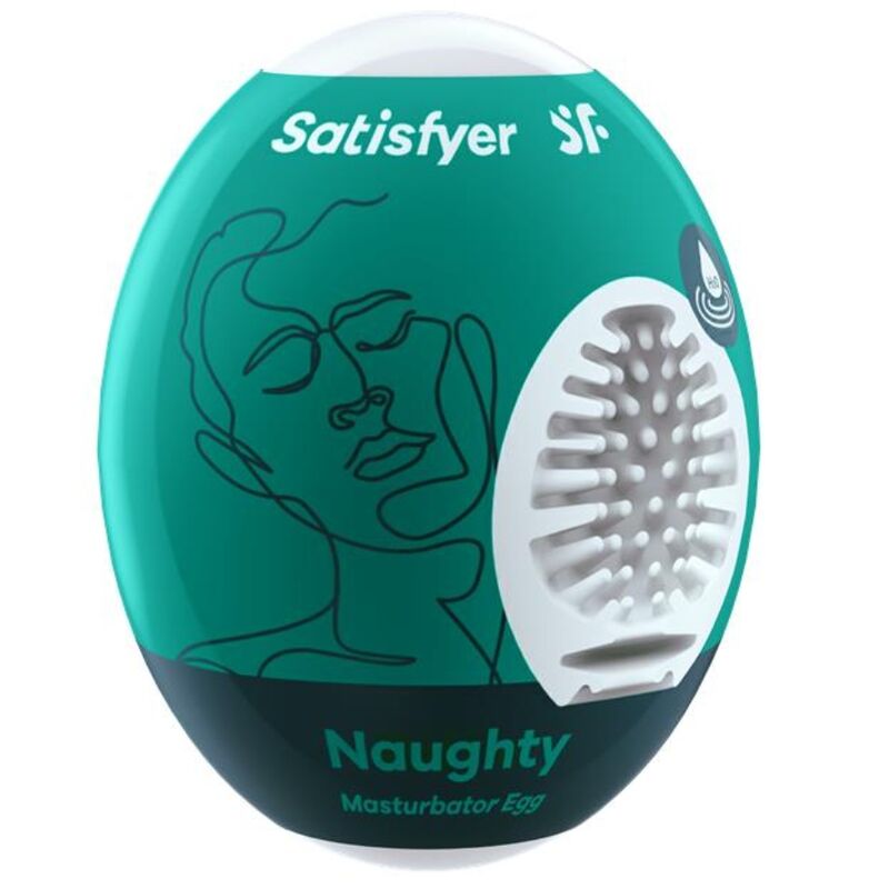 SATISFYER - HUEVO MASTURBADOR TRAVIESO