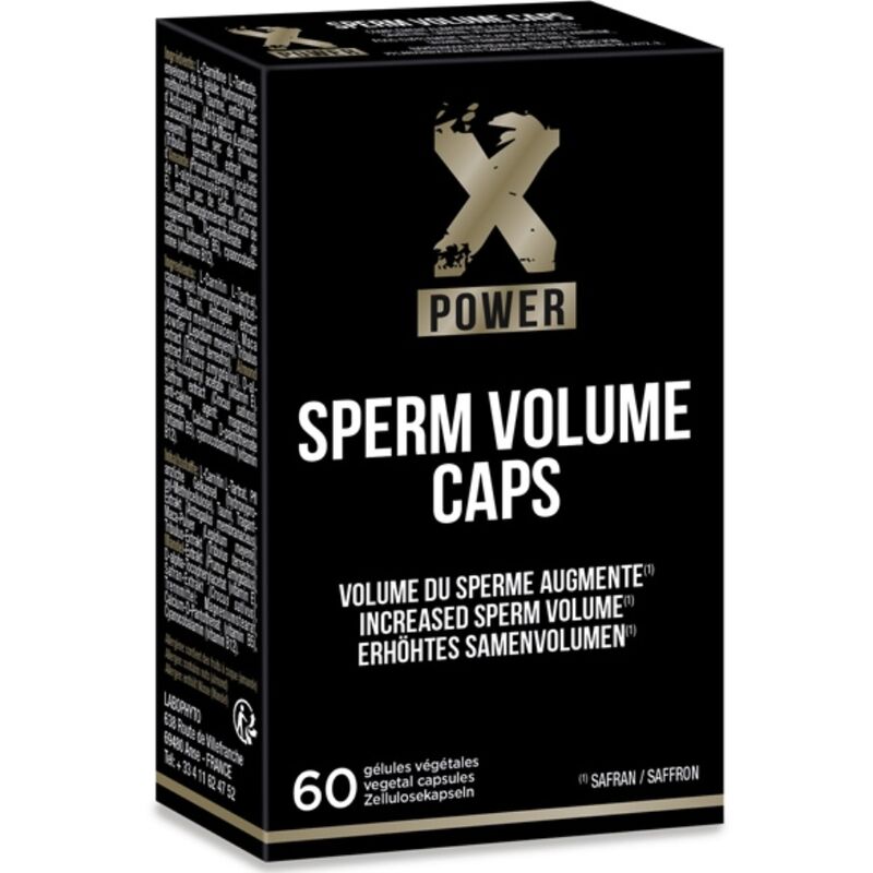 XPOWER - CÁPSULAS PARA VOLUMEN DE ESPERMA 60 CÁPSULAS