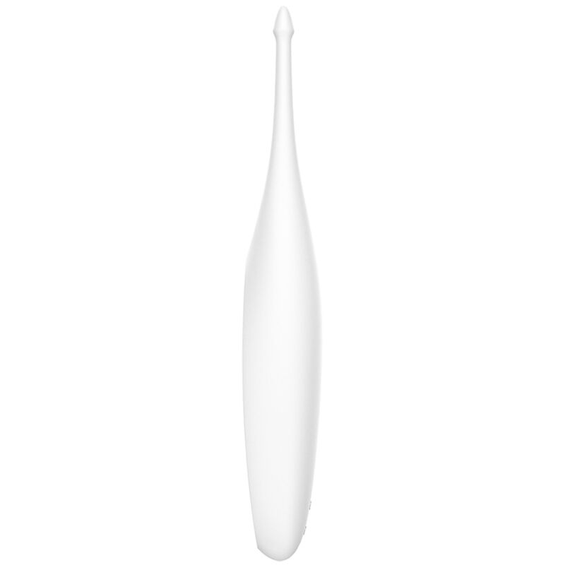 SATISFYER - VIBRADOR CON PUNTA GIRATORIA FUN BLANCO