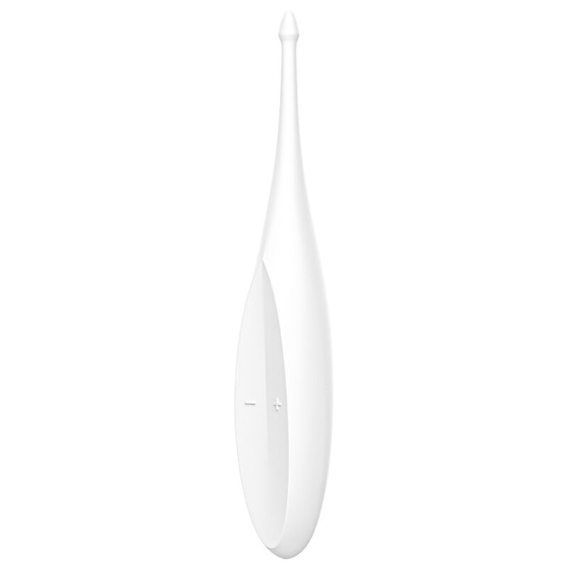 SATISFYER - VIBRADOR CON PUNTA GIRATORIA FUN BLANCO