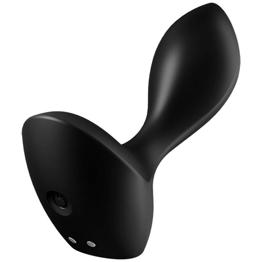 SATISFYER - PLUG VIBRADOR BACKDOOR LOVER NEGRO