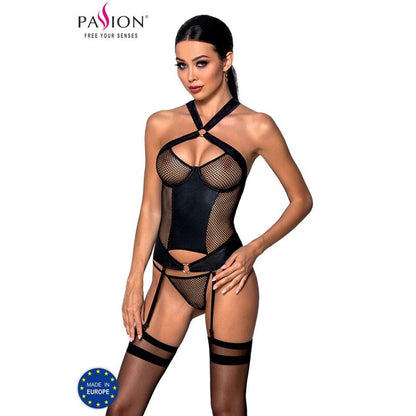 PASSION - AMANDA ECOLOGICAL LEATHER CORSET S/M