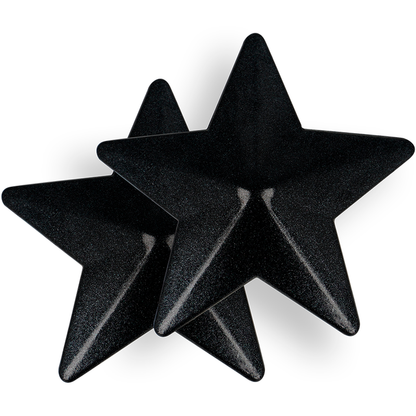 COQUETTE CHIC DESIRE - CUBREPEZONES ESTRELLAS NEGRAS