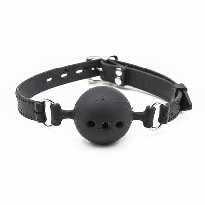 OHMAMA FETISH - BREATHABLE SILICONE BALL GAG SIZE L