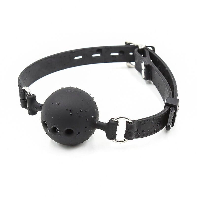 OHMAMA FETISH - BREATHABLE SILICONE BALL GAG SIZE L