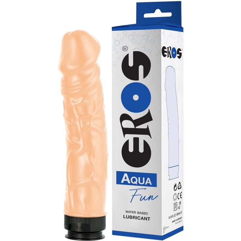 EROS - AQUA FUN DILDO Y LUBRICANTE A BASE DE AGUA