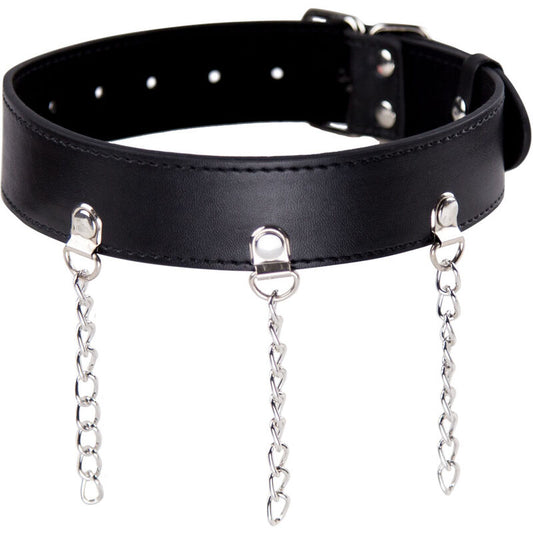 OHMAMA FETISH - COLLAR FETICHE CON ANILLOS