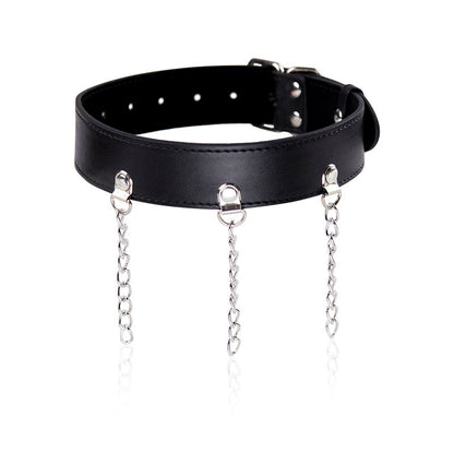 OHMAMA FETISH - COLLAR FETICHE CON ANILLOS