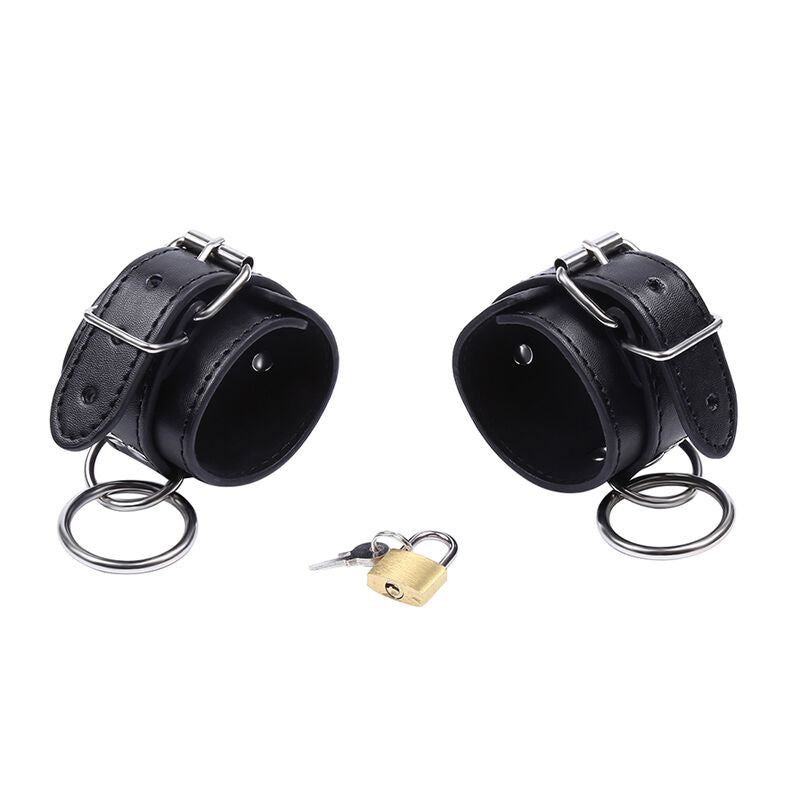 OHMAMA FETISH - O-RING LOCKED WRIST RESTRAINTS