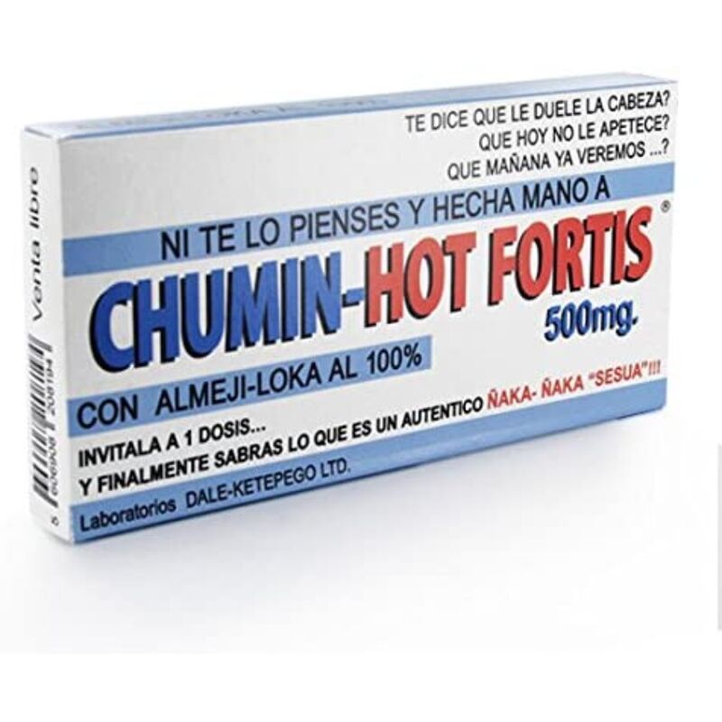 DIABLO GOLOSO - CHUMIN-CAJA DE CARAMELOS FORTIS CALIENTE