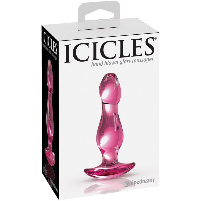 ICICLES - N. 73 PLUG ANAL DE VIDRIO