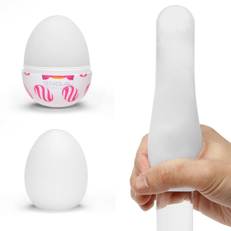 TENGA - MASTURBADOR DE HUEVO CURL