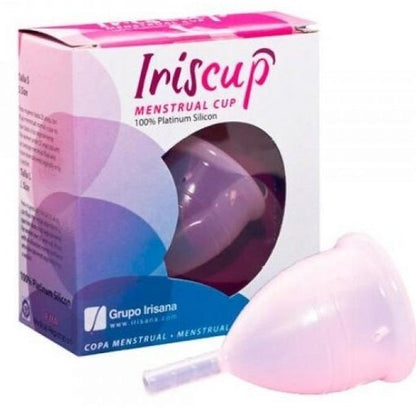 IRISCUP - COPA MES PEQUEÑA ROSA A + BOLSA ESTERILIZADORA GRATIS