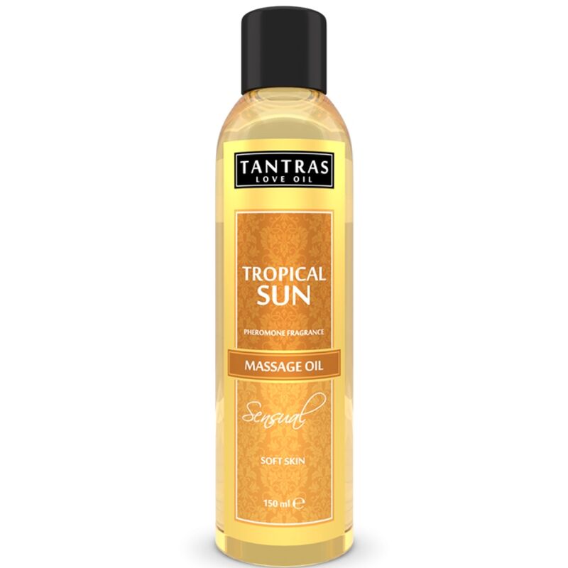 INTIMATELINE - TANTRAS LOVE OIL TROPICAL SUN MASSAGE OIL 150 ML