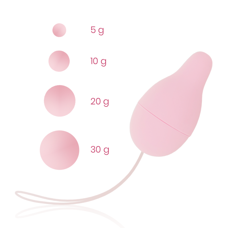 OHMAMA - SISTEMA DE PESAS KEGEL PARA DESARROLLAR EL SUELO PÉLVICO