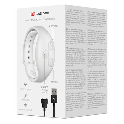 WATCHME - RELOJ CON TECNOLOGÍA INALÁMBRICA NEGRO AZABACHE