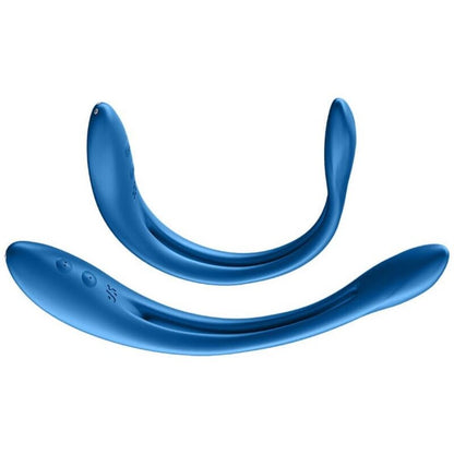 SATISFYER - JUEGO ELÁSTICO MULTI VIBRADOR AZUL