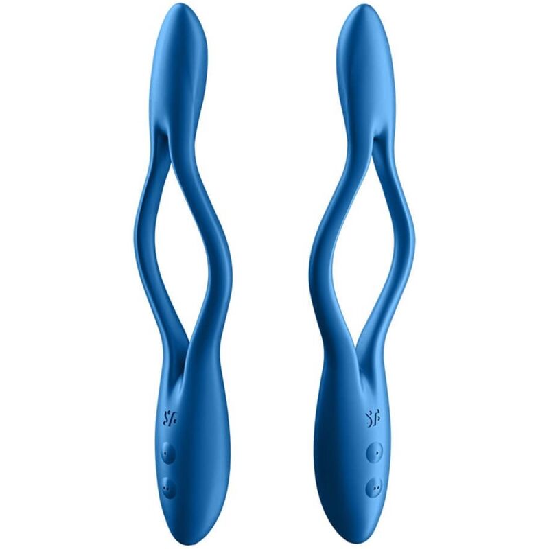 SATISFYER - JUEGO ELÁSTICO MULTI VIBRADOR AZUL