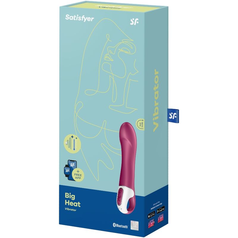 SATISFYER - VIBRADOR DE PUNTO G CON GRAN CALOR