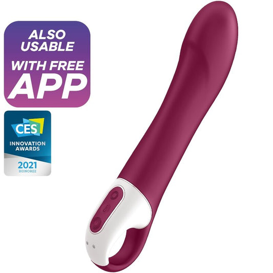 SATISFYER - VIBRADOR DE PUNTO G CON GRAN CALOR