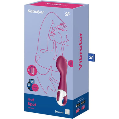 SATISFYER - VIBRADOR PUNTO CALIENTE G-SPOT