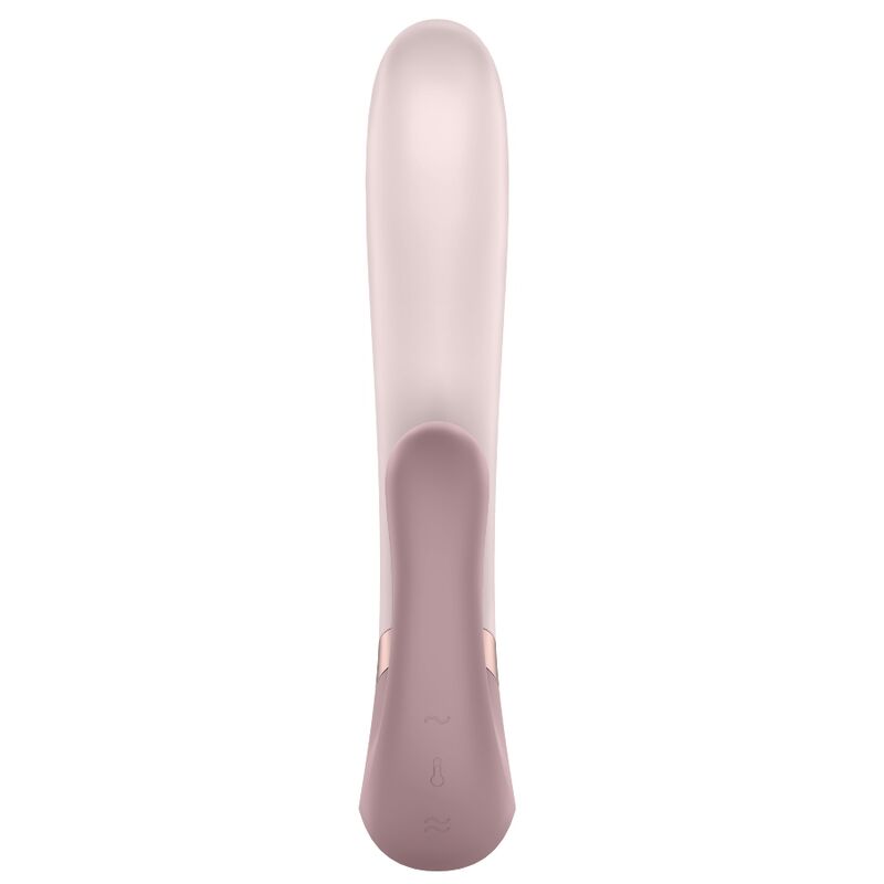 SATISFYER - VIBRADOR ONDAS DE CALOR APP ROSA