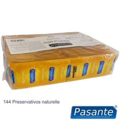 PASANTE - CONDONES NATURELLE BOLSA 144 UNIDADES