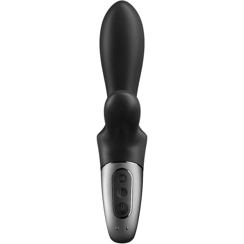 SATISFYER - VIBRADOR ANAL HEAT CLIMAX+ APP NEGRO