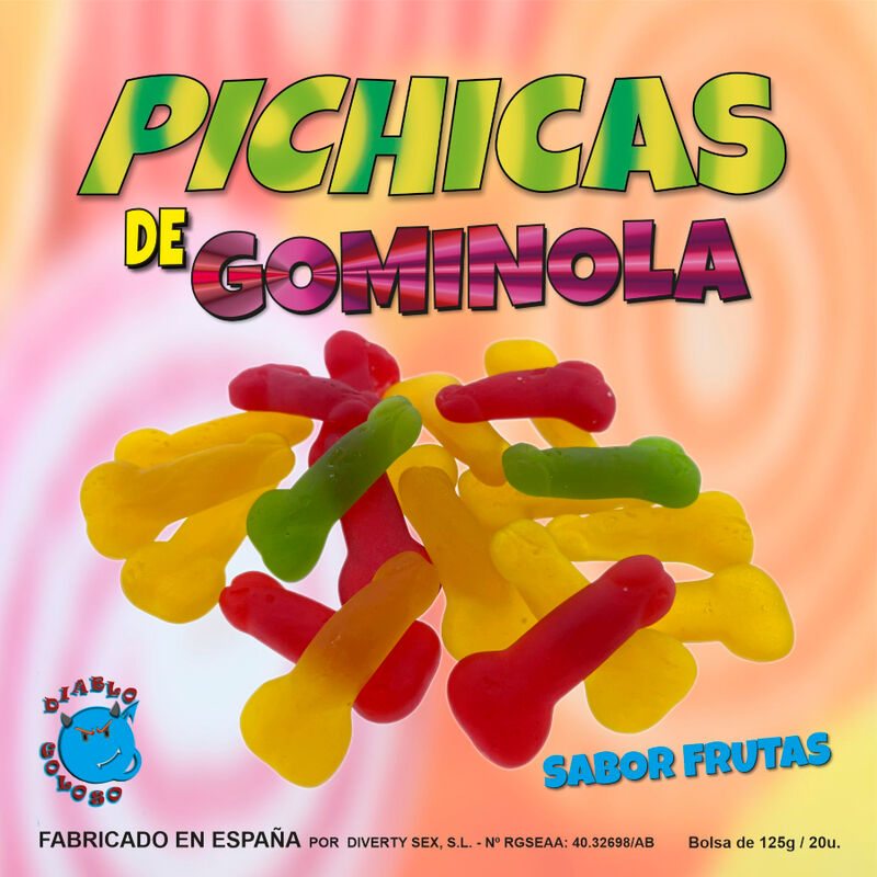 DIABLO GOLOSO - GOMITAS DE FRUTA EN REBANADAS