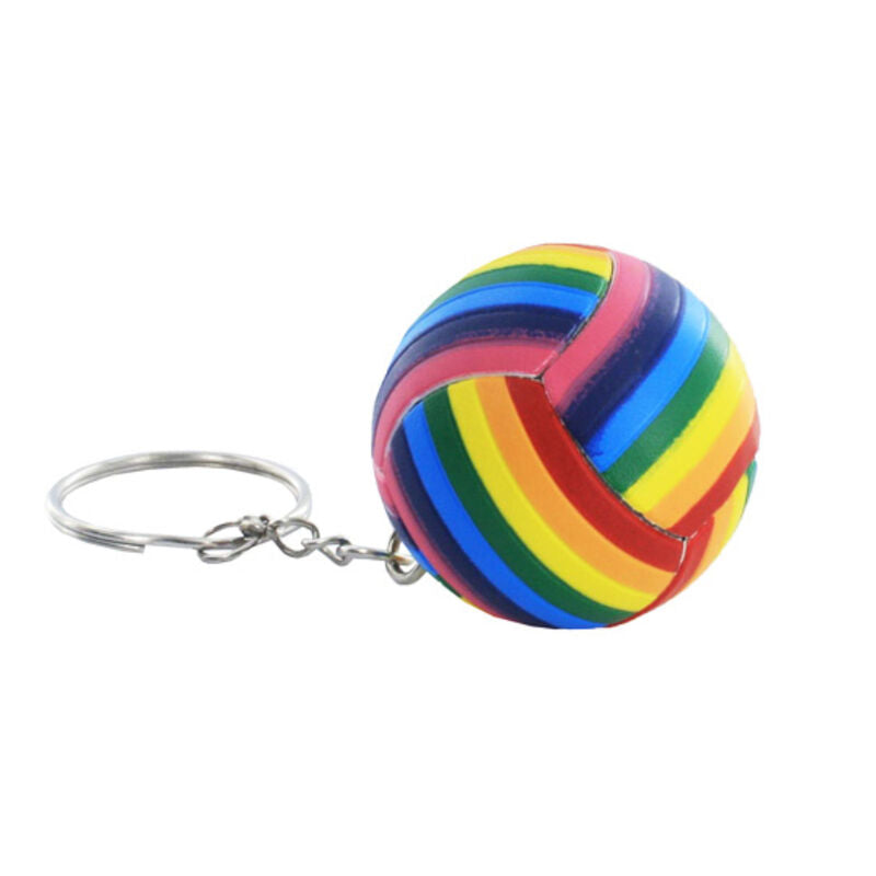 LLAVERO CON BOLA Y BANDERA ORGULLO - LGBT