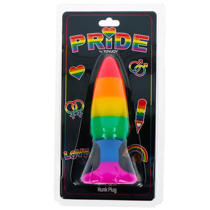 PRIDE - LGBT FLAG PLUG HUNK 10.5 CM