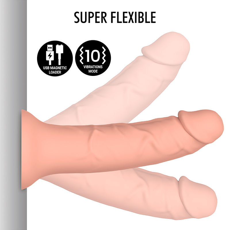 MITOLOGÍA - ASHER ORIGINAL DILDO S - VIBRADOR COMPATIBLE CON LA TECNOLOGÍA INALÁMBRICA WATCHME