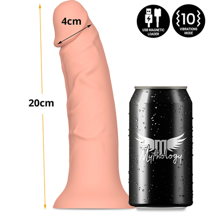 MITOLOGÍA - ASHER ORIGINAL DILDO M - VIBRADOR COMPATIBLE CON LA TECNOLOGÍA INALÁMBRICA WATCHME