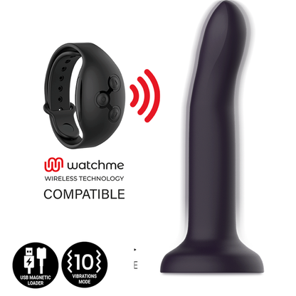 MITOLOGÍA - DUMAN MYSTIC DILDO L - VIBRADOR COMPATIBLE CON LA TECNOLOGÍA INALÁMBRICA WATCHME